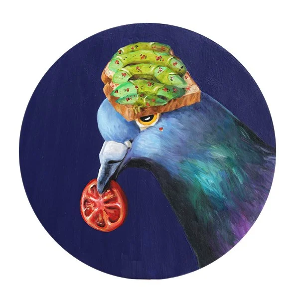 Avocado Toast Fascinator No.3