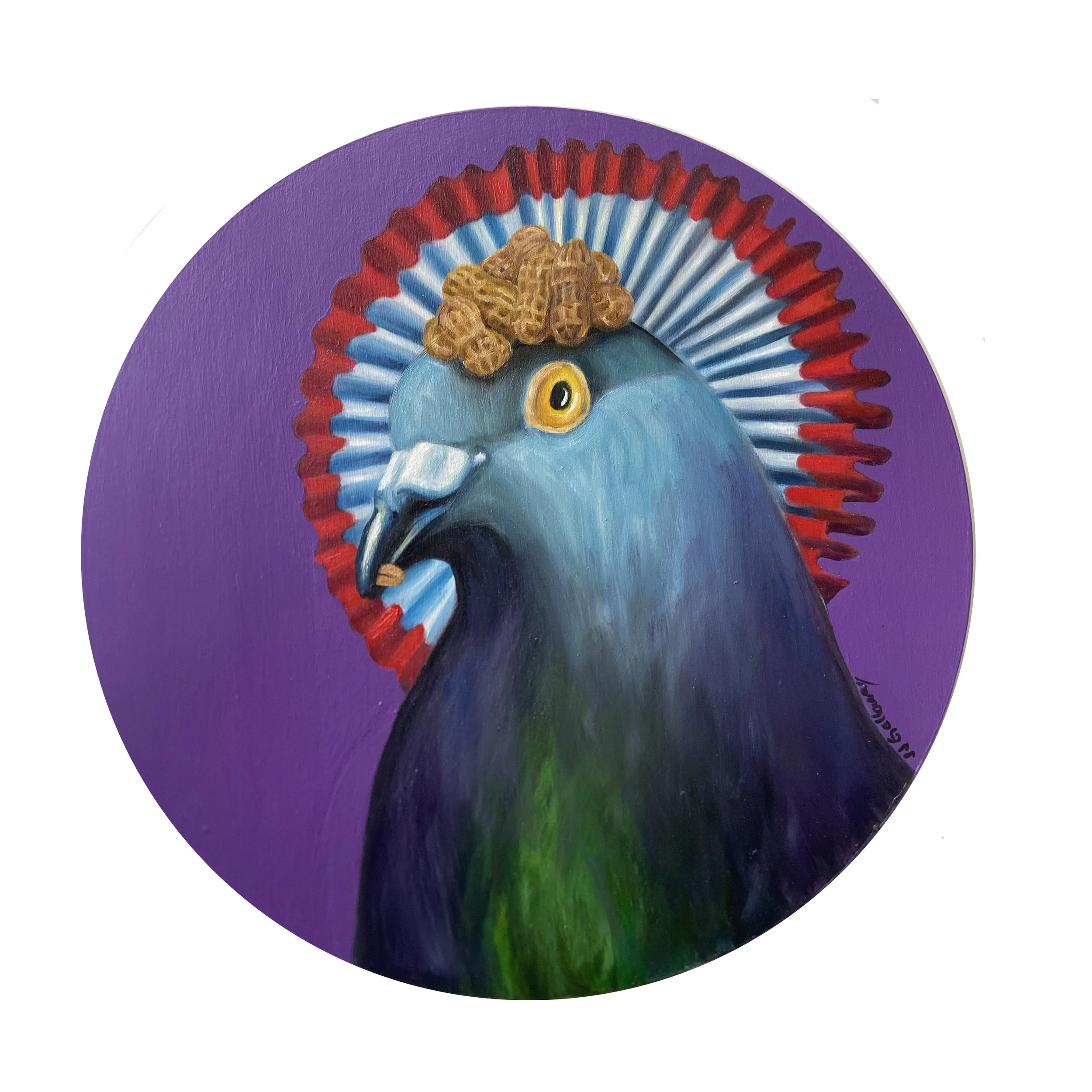 Peanut Barker (Carnival Pigeon)