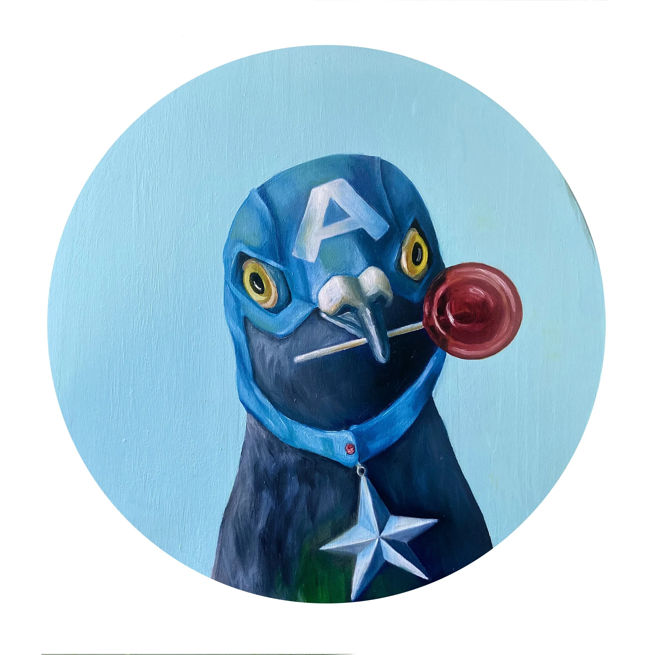 Super Pigeons - Capt. America