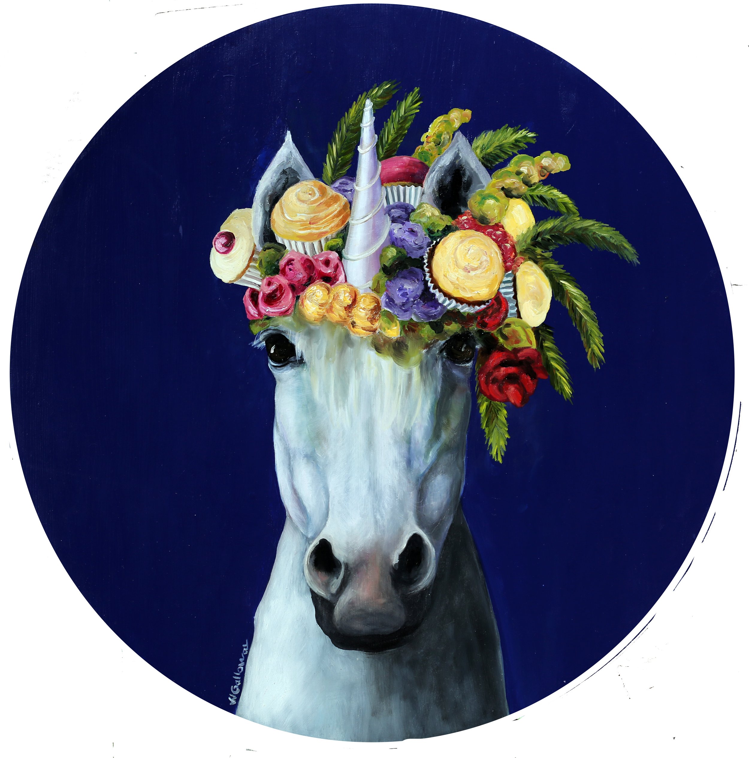 Cupcake Crown Unicorn