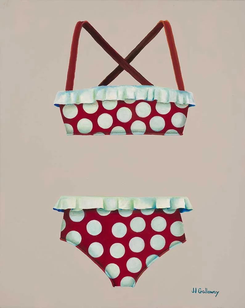 Polka-Dot Bathing Suit