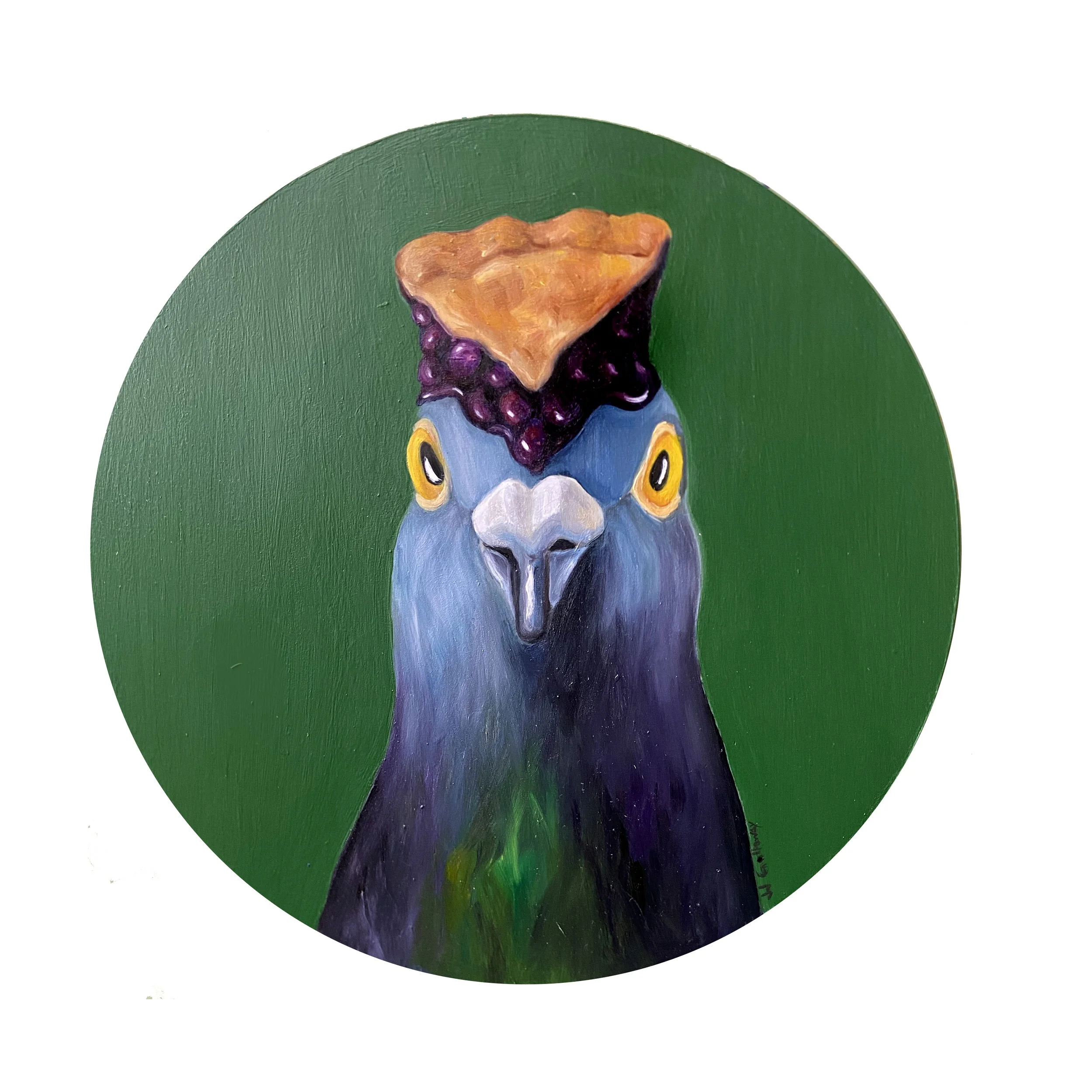 Blueberry Pie Topper