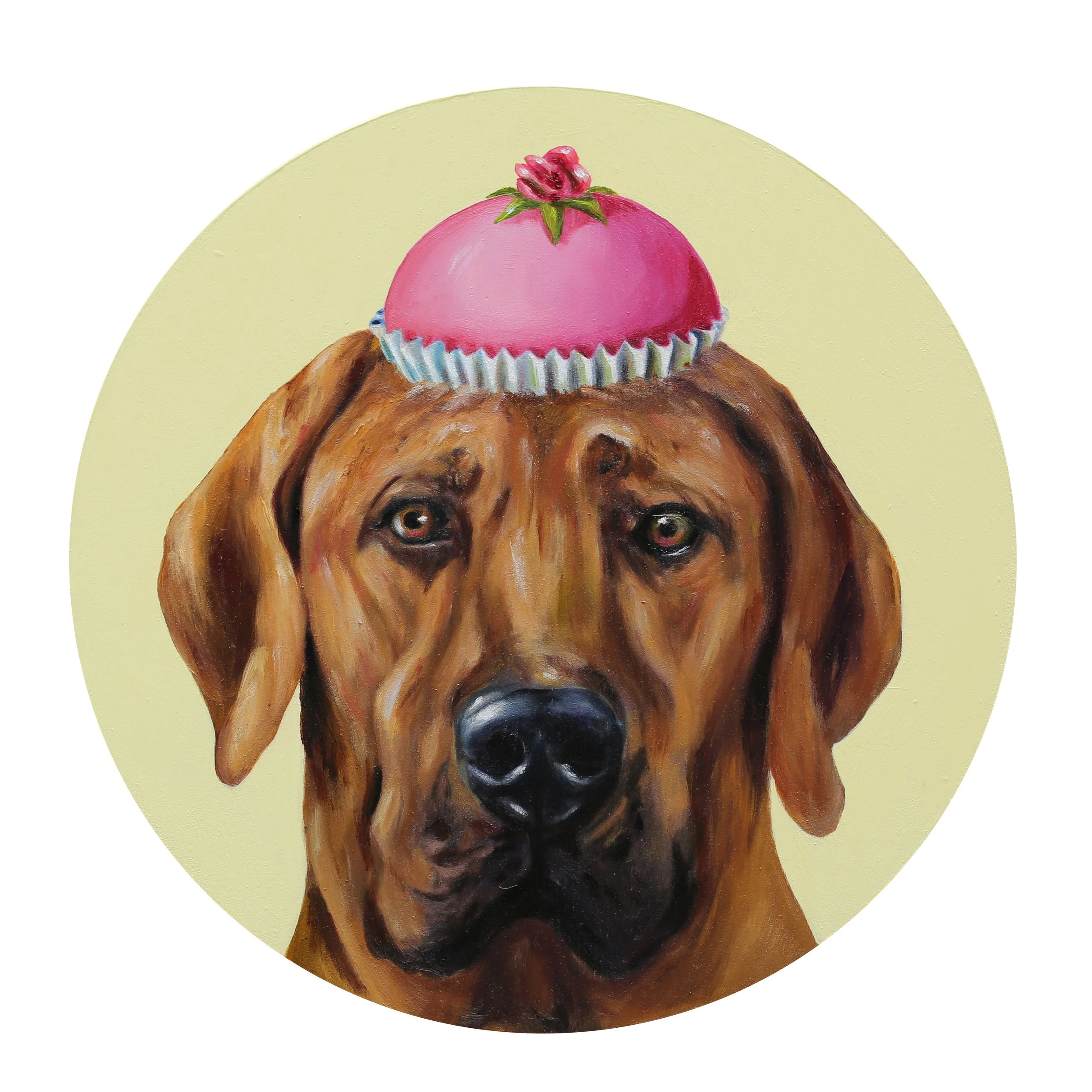 Broholmer with a Princess Cake
