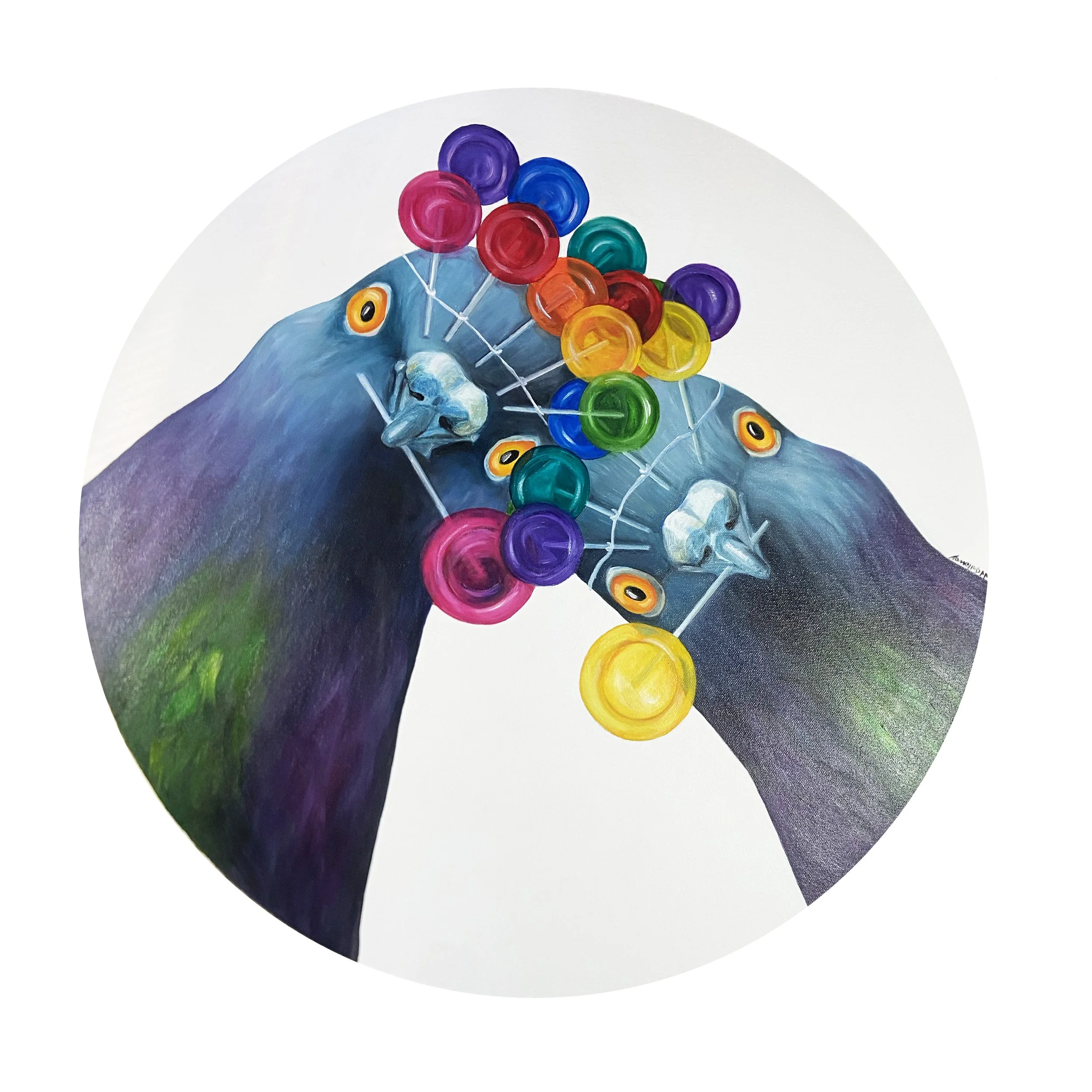 Rainbow Lolli Crown Friends