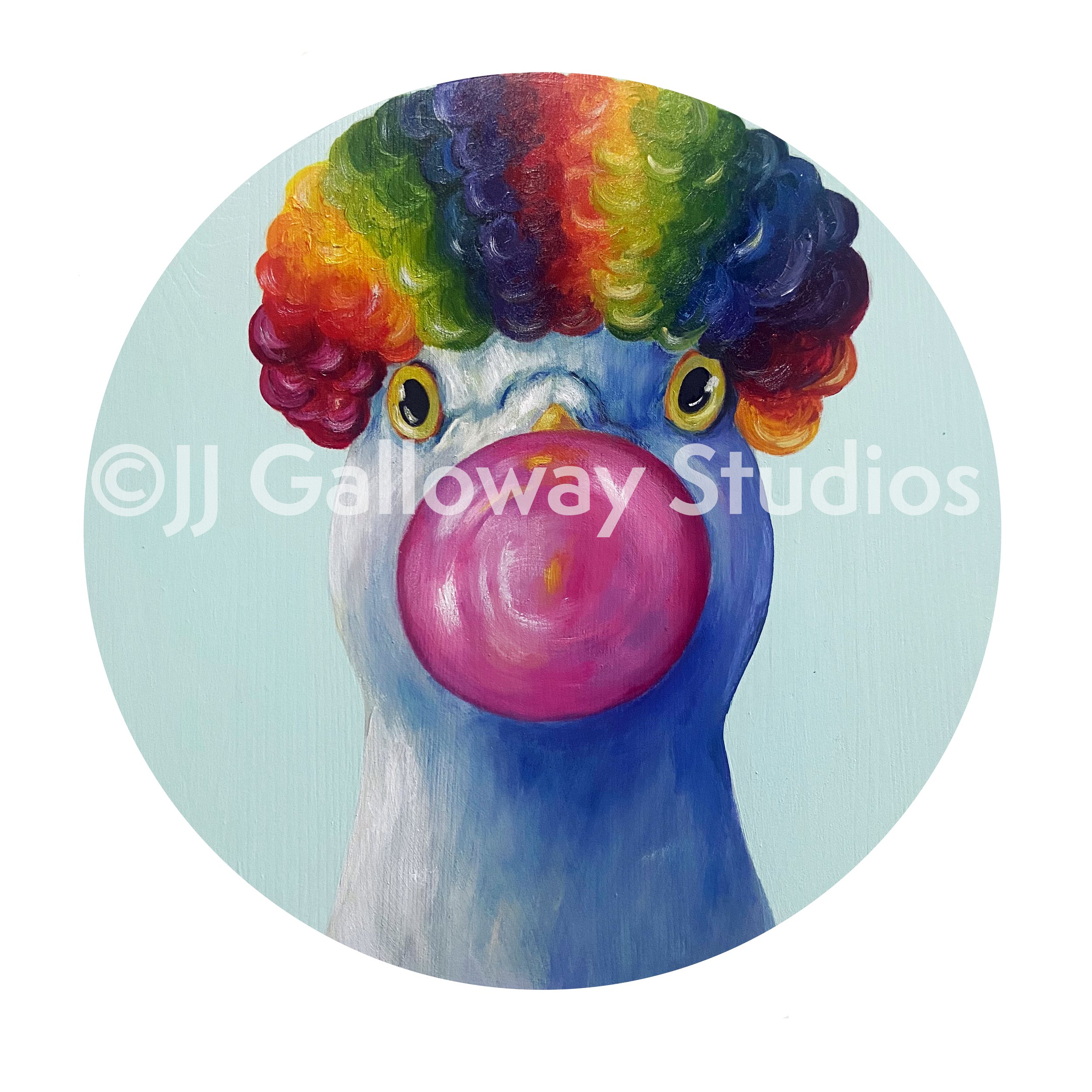 Bubble Gum Clown Seagull