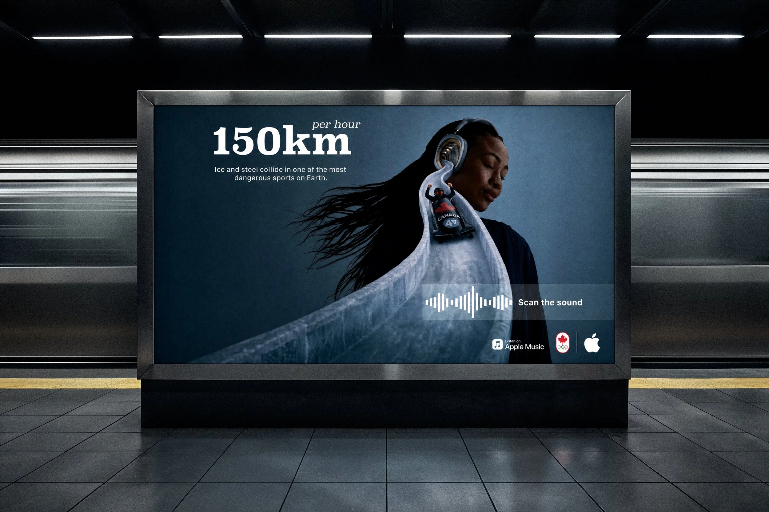 Hear the Moment  — Spec Campaign for Apple Music, Apple Podcasts & Team Canada