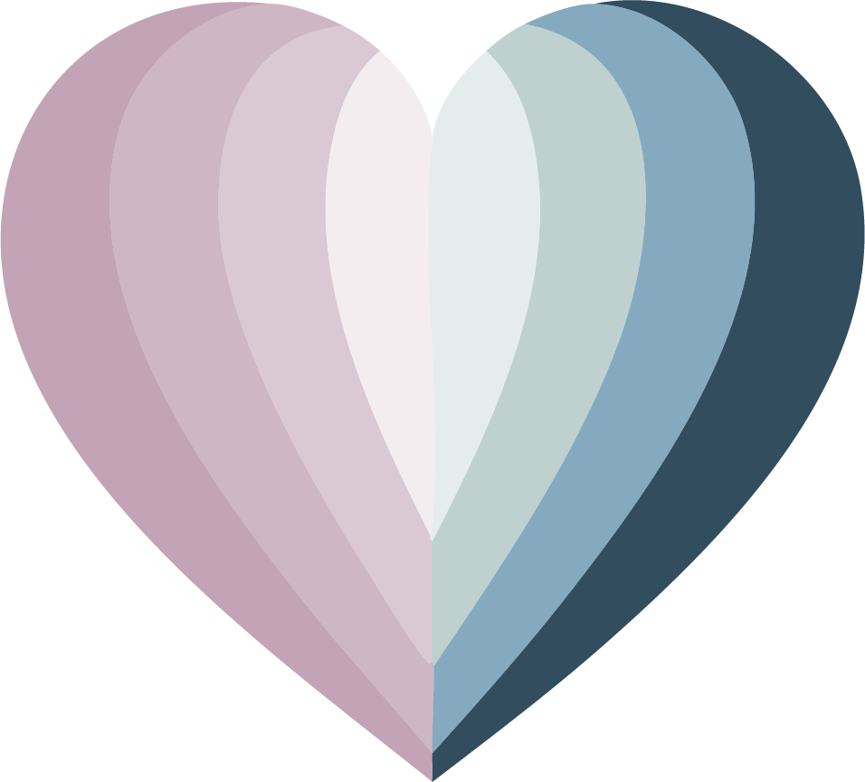 Sara Roberts Heart Icon Moonlight