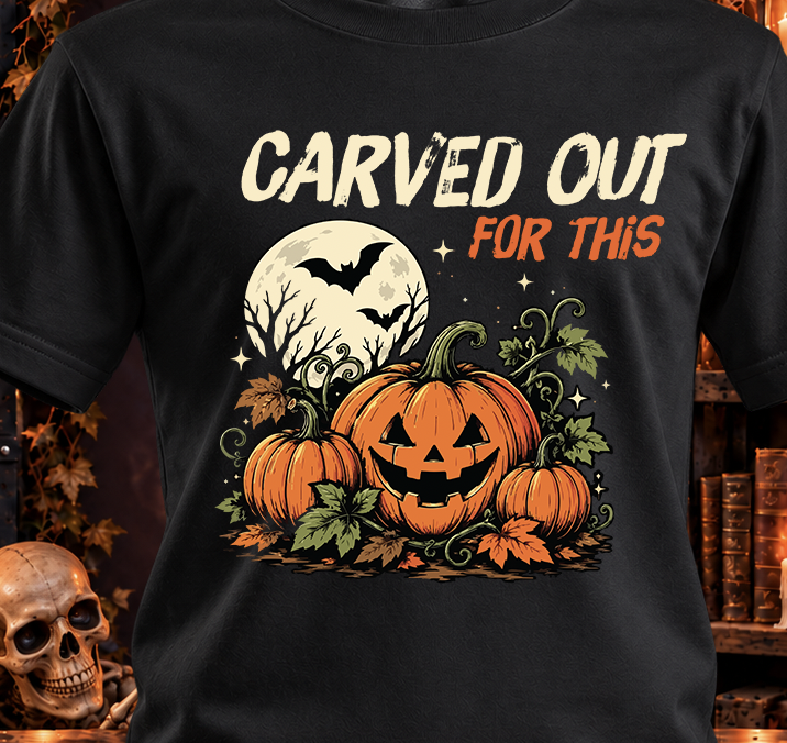 Carved Out For This – Pumpkin T-Shirt