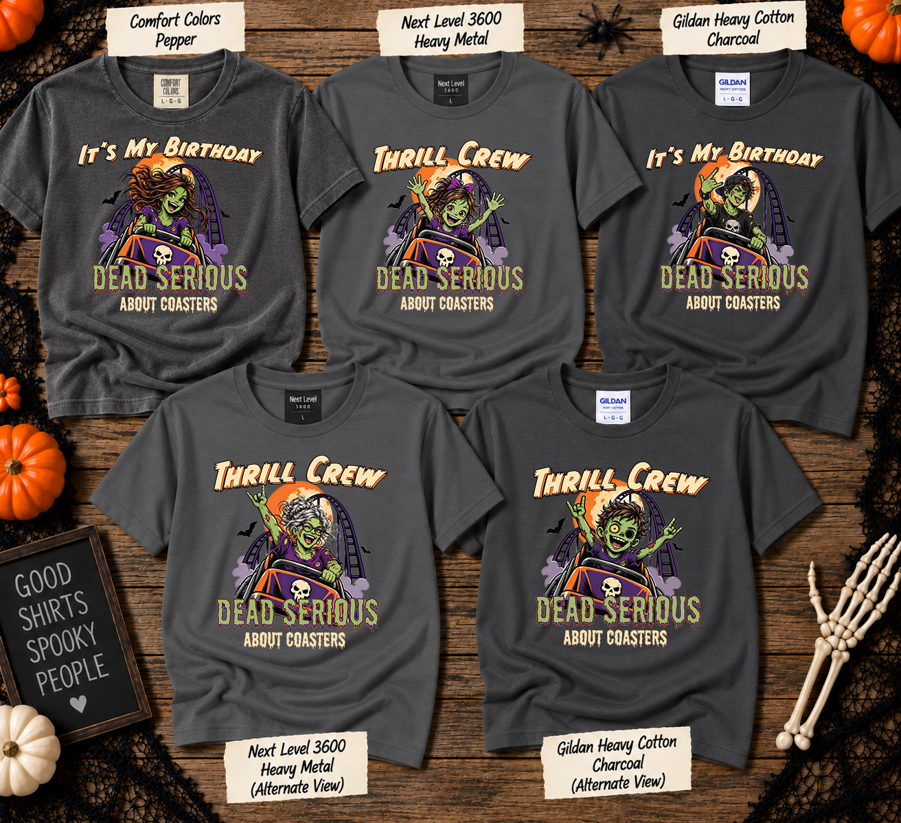 Thrill Crew Coaster Zombie