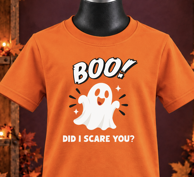 BOO! Did I Scare You? – Kids Ghost T-Shirt