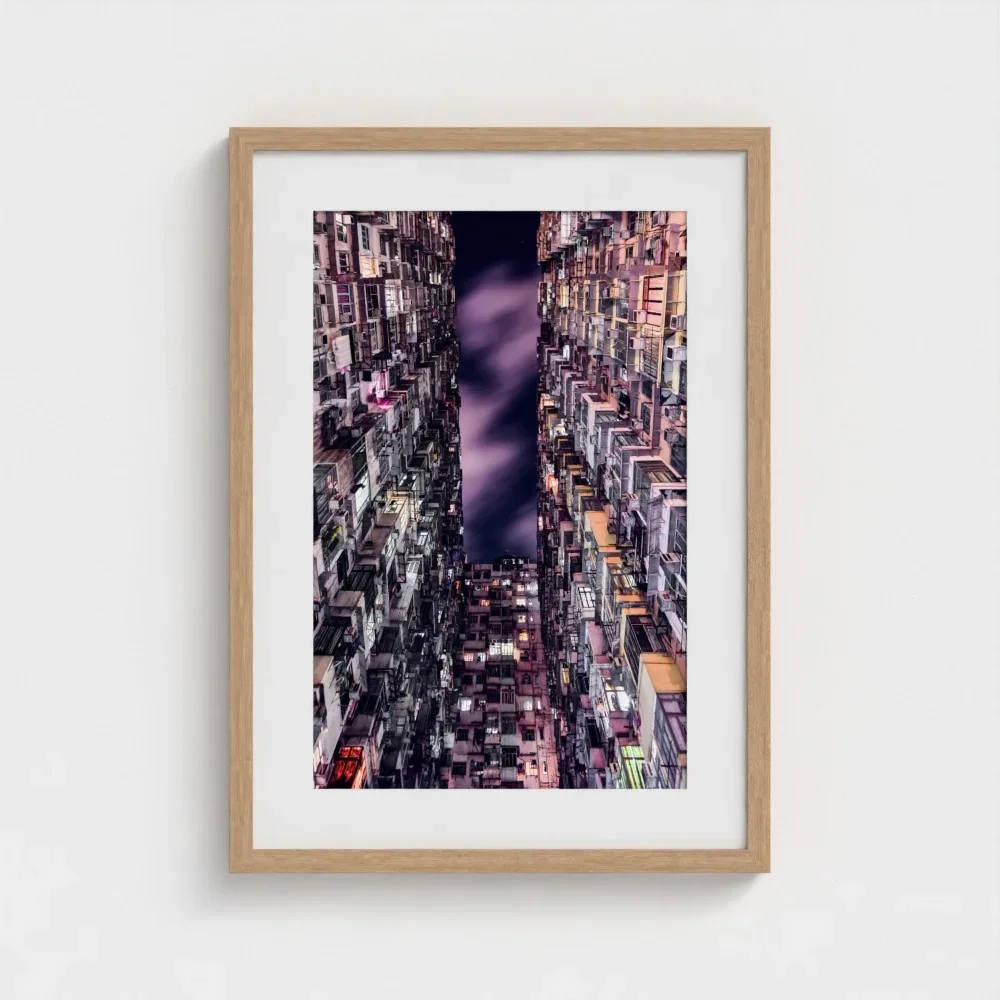 the-monster-building-size-a2-wood-frame-&-mount-print.webp