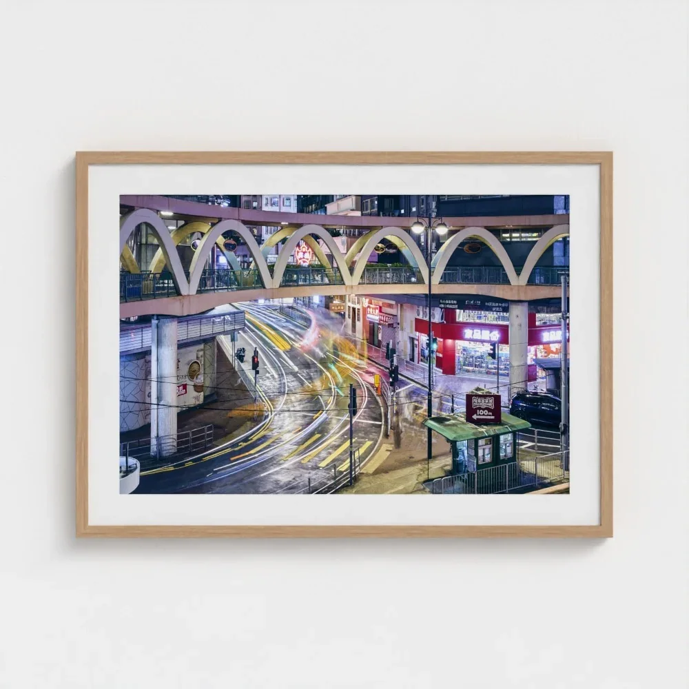 yee-wo-street-circular-footbridge-size-a1-wood-framed-&-mount-print.webp
