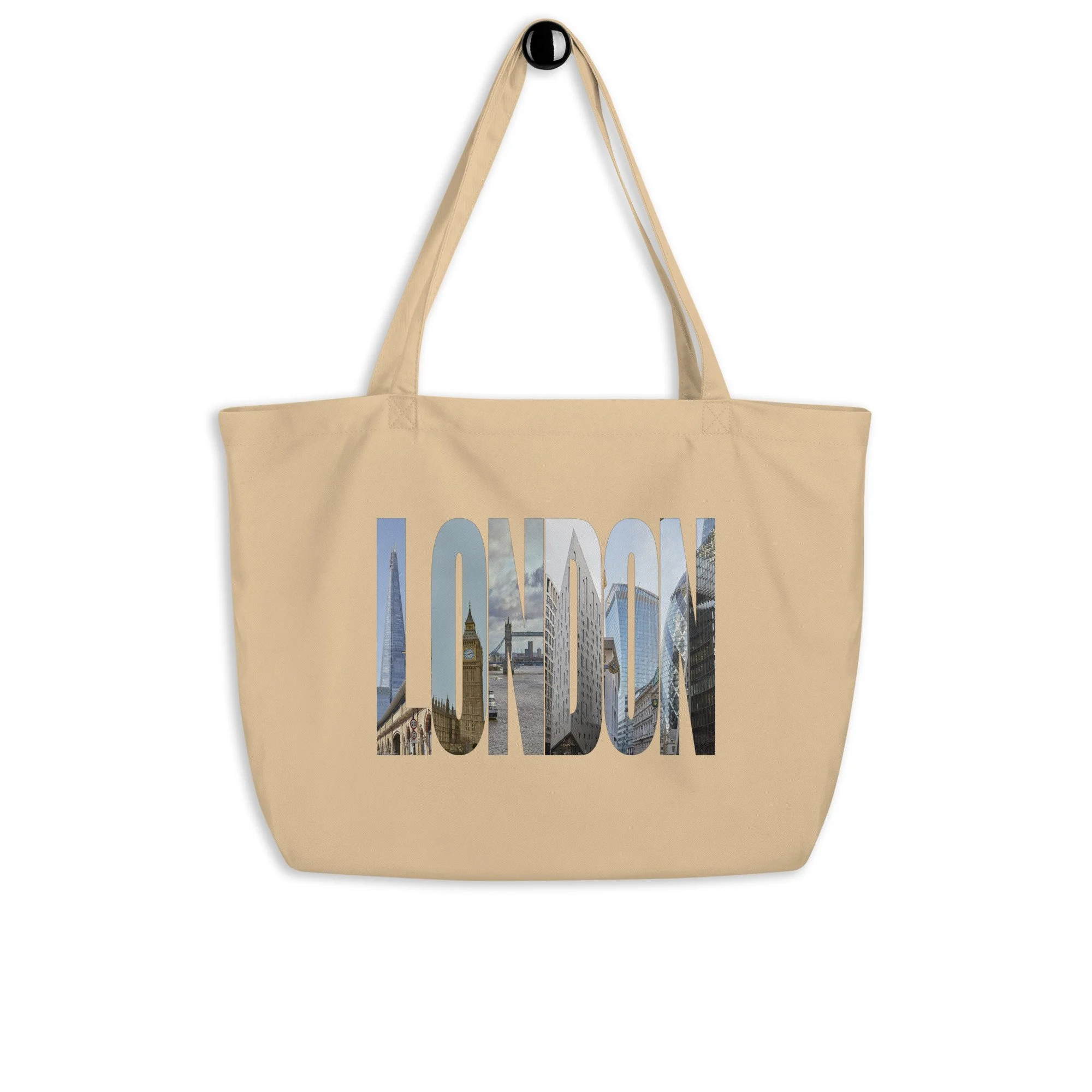 London Fine Art Photography tote bag | Large organic tote bag
