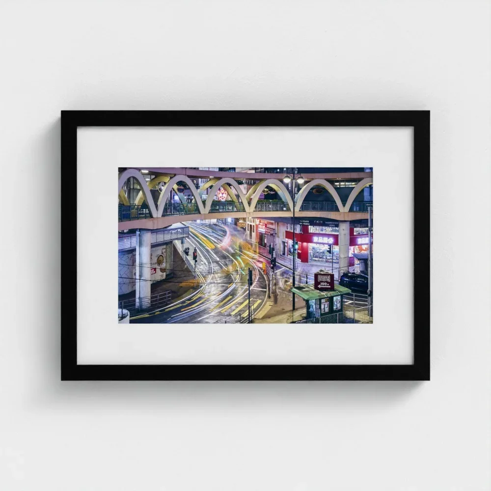 yee-wo-street-circular-footbridge-size-a3-black-framed-&-mount-print.webp
