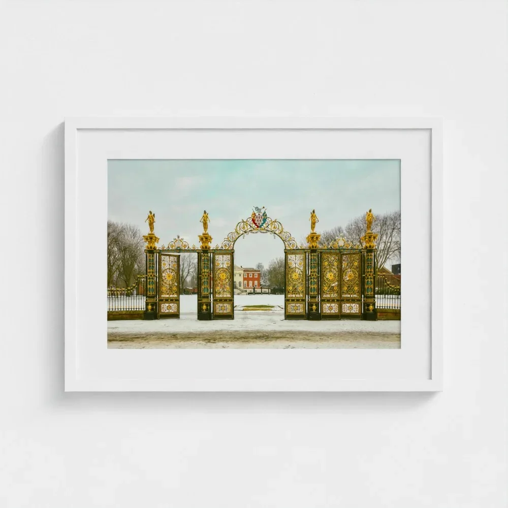 warrington-golden-gates-size-a2-white-framed-&-mount-print.webp