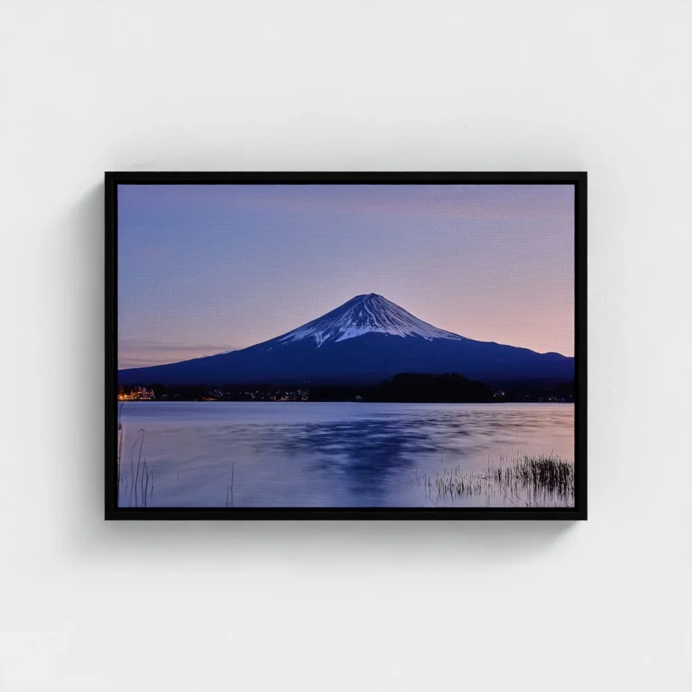 mount-fuji-from-lake-kawaguchiko-a2-black-framed-canvas.webp