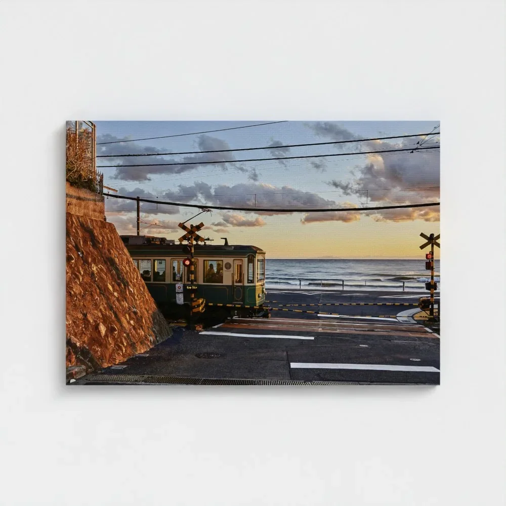 湘南の風と江ノ電 Kamakura, Japan I Fine Art Photography Print