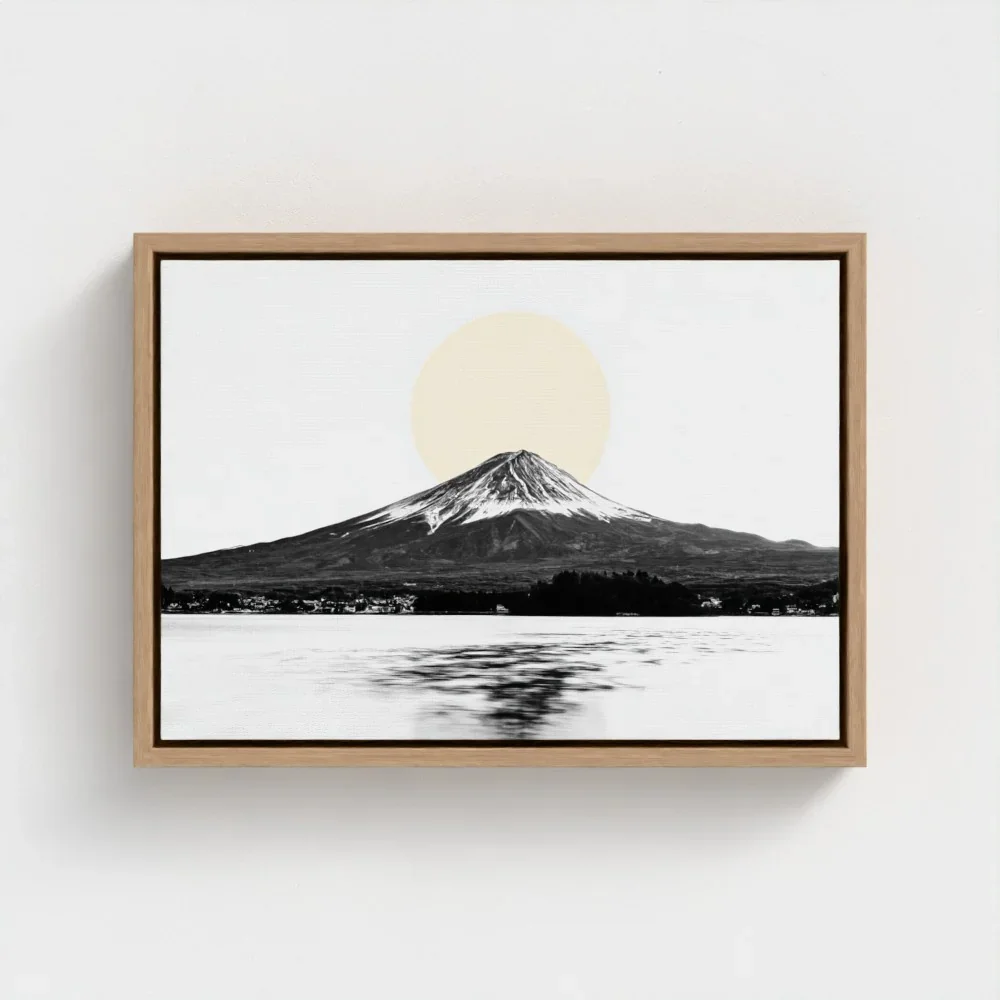 mount-fuji-&-lake-kawaguchiko-wood-frame-canvas-a3.webp