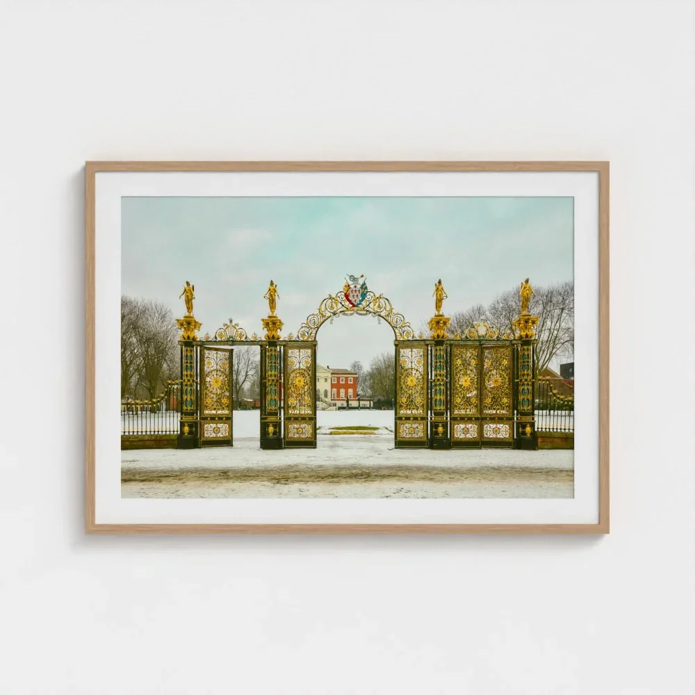 warrington-golden-gates-size-28x40-wood-framed-&-mount-print.webp