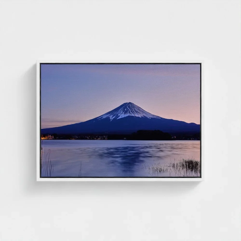 mount-fuji-from-lake-kawaguchiko-a2-white-framed-canvas.webp
