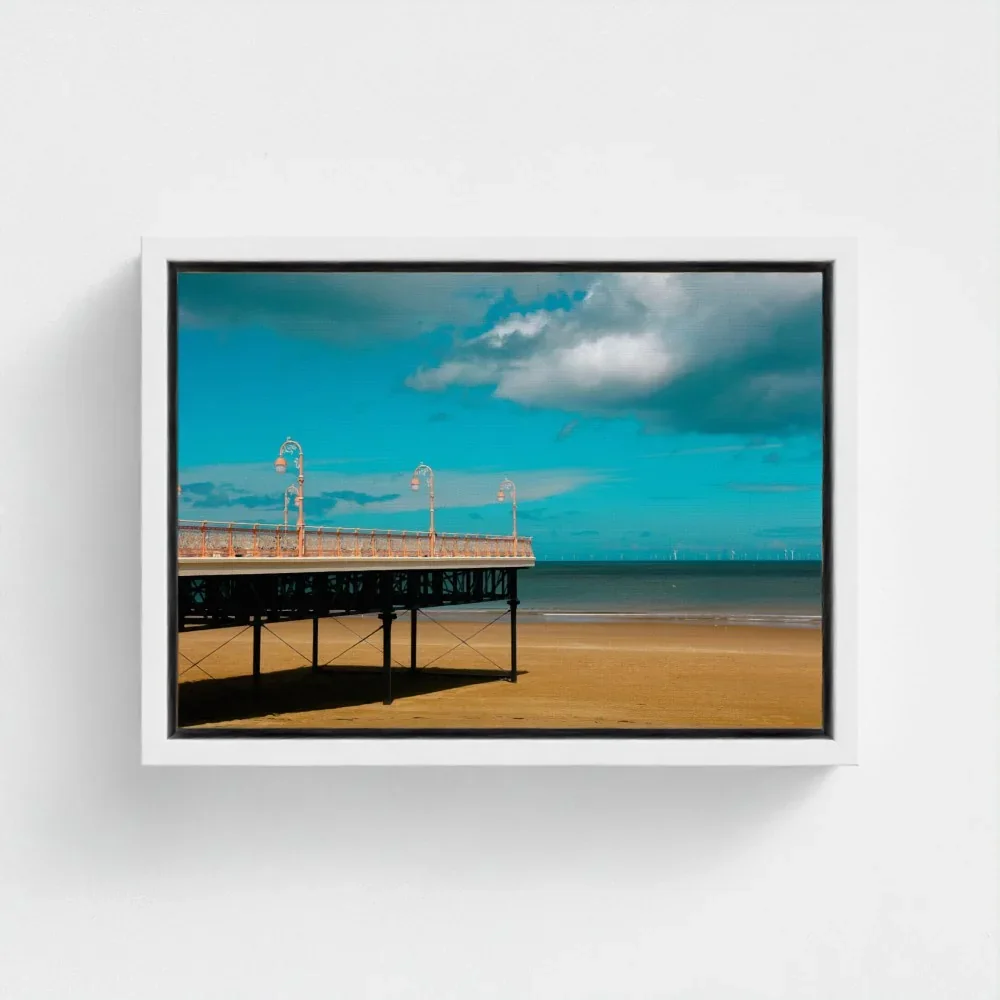 UK-colwyn-bay-victoria-pier-size-a4-white-framed-canvas.webp