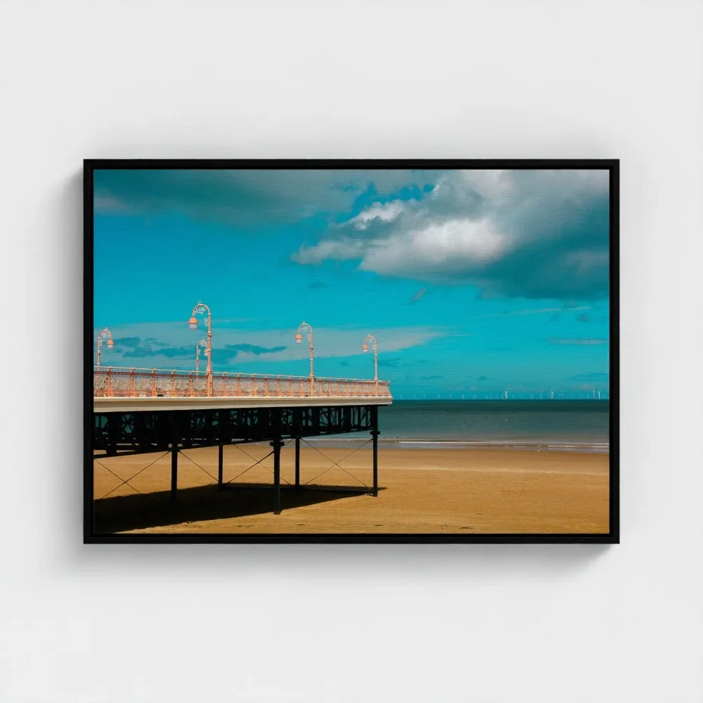 UK-colwyn-bay-victoria-pier-size-a1-black-framed-canvas (1).webp