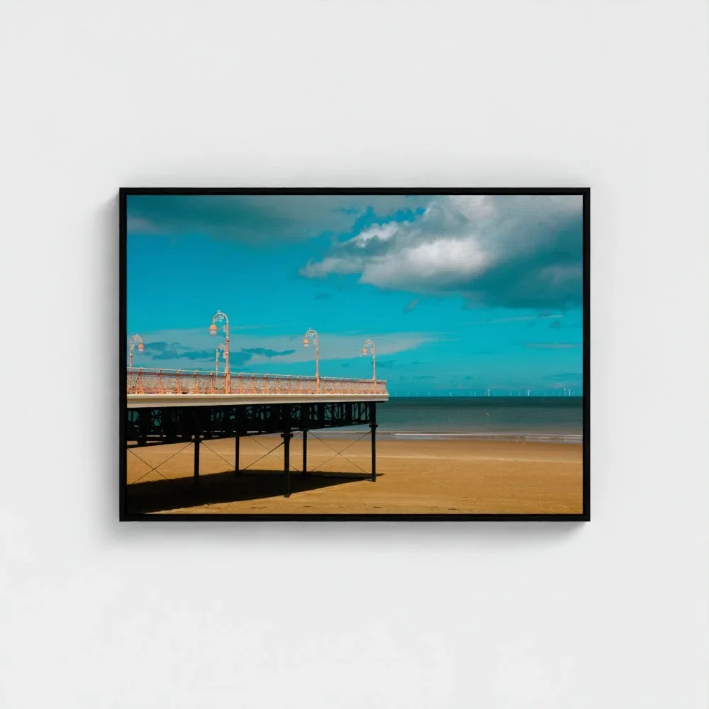 UK-colwyn-bay-victoria-pier-size-28x40-black-framed-canvas.webp