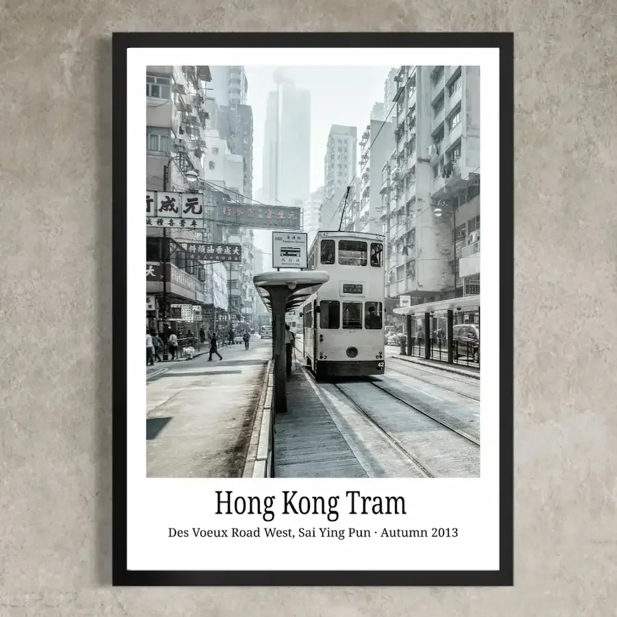 des-Voeux-Rd-west-sai ying pun-hong-kong-Tram-poster-wall.webp