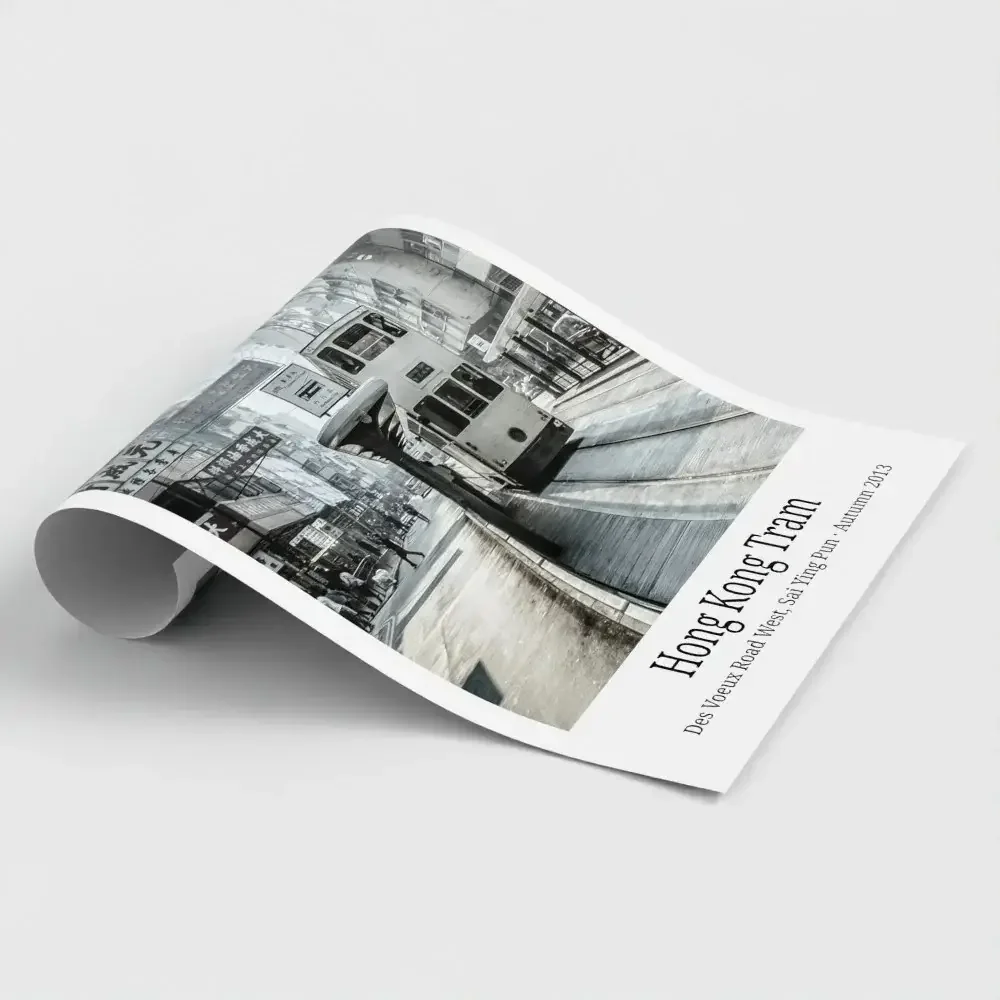 des-Voeux-Rd-west-sai ying pun-hong-kong-Tram-poster-A4-size.webp