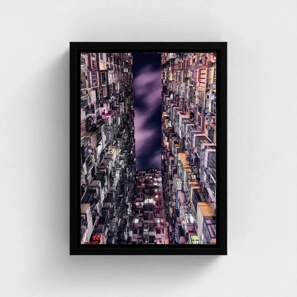 the-monster-building-size-a4-black-frame-canvas.webp
