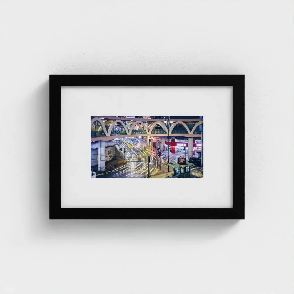 yee-wo-street-circular-footbridge-size-a4-black-framed-&-mount-print.webp