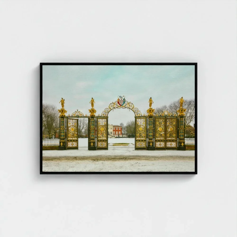 warrington-golden-gates-size-28x40-black-framed-canvas.webp