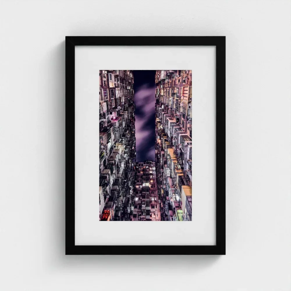 the-monster-building-size-a3-black-frame-&-mount-print.webp