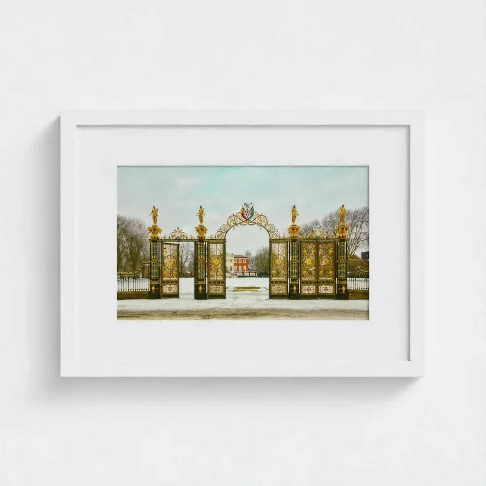 warrington-golden-gates-size-a3-white-framed-&-mount-print.webp