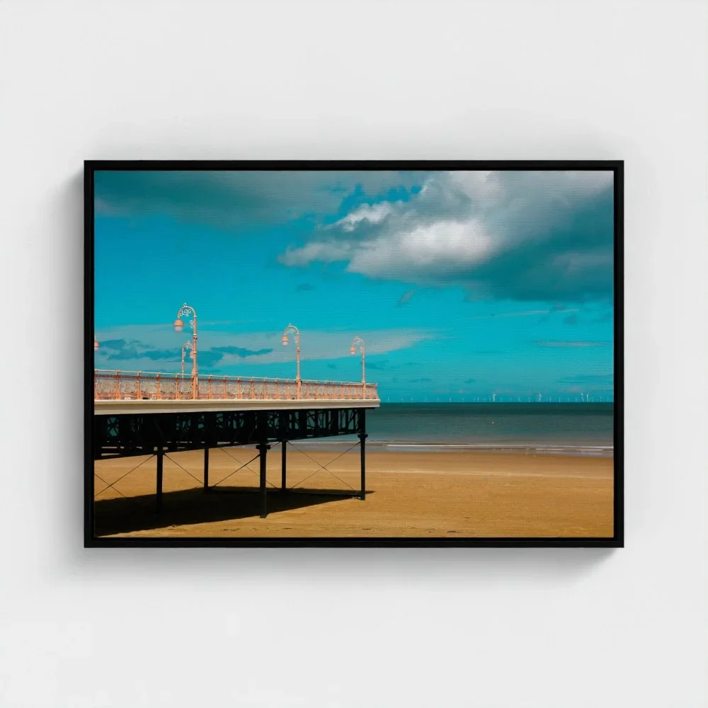 UK-colwyn-bay-victoria-pier-size-a1-black-framed-canvas.webp