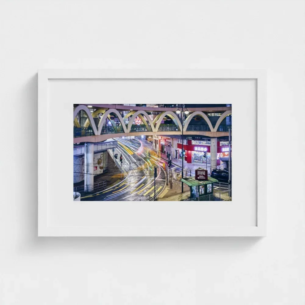yee-wo-street-circular-footbridge-size-a3-white-wood-framed-&-mount-print.webp