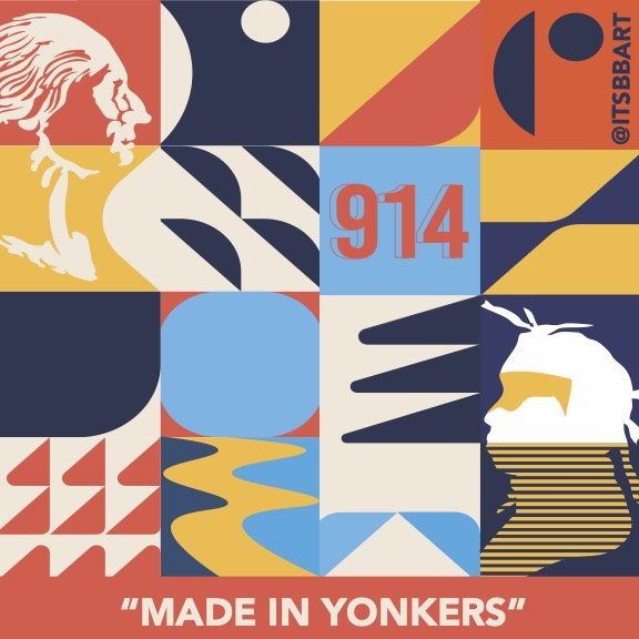 "Made in Yonkers" Tapestry