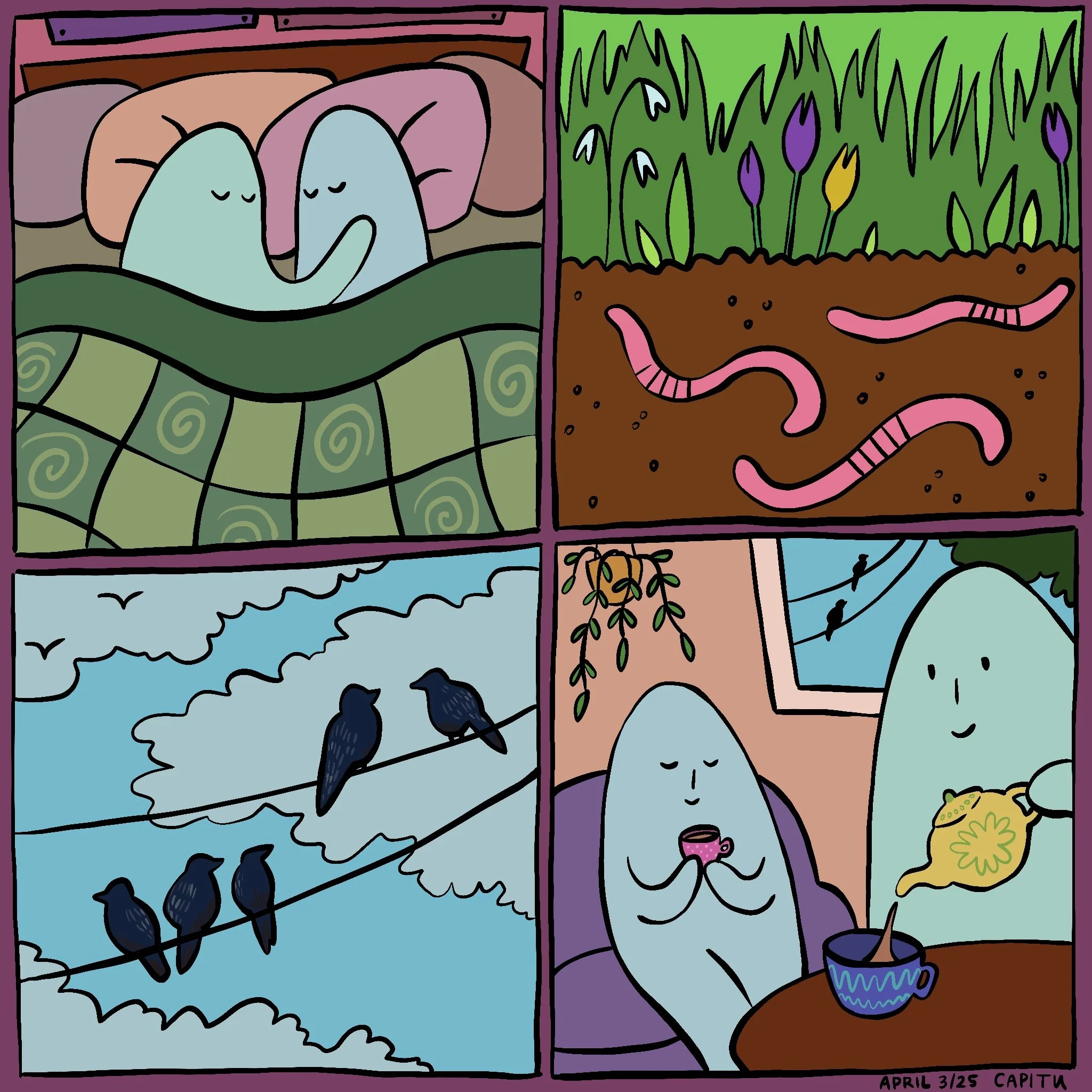 "Spring moments" April 3, 2025