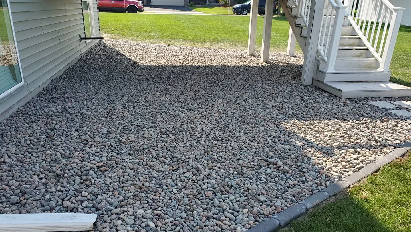 new rock installation
