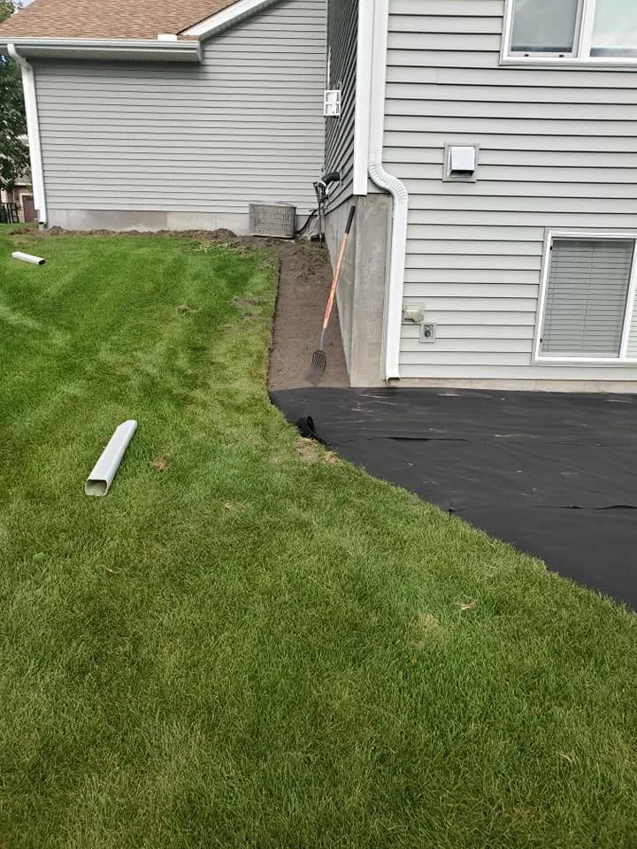 New rock installation process (before)