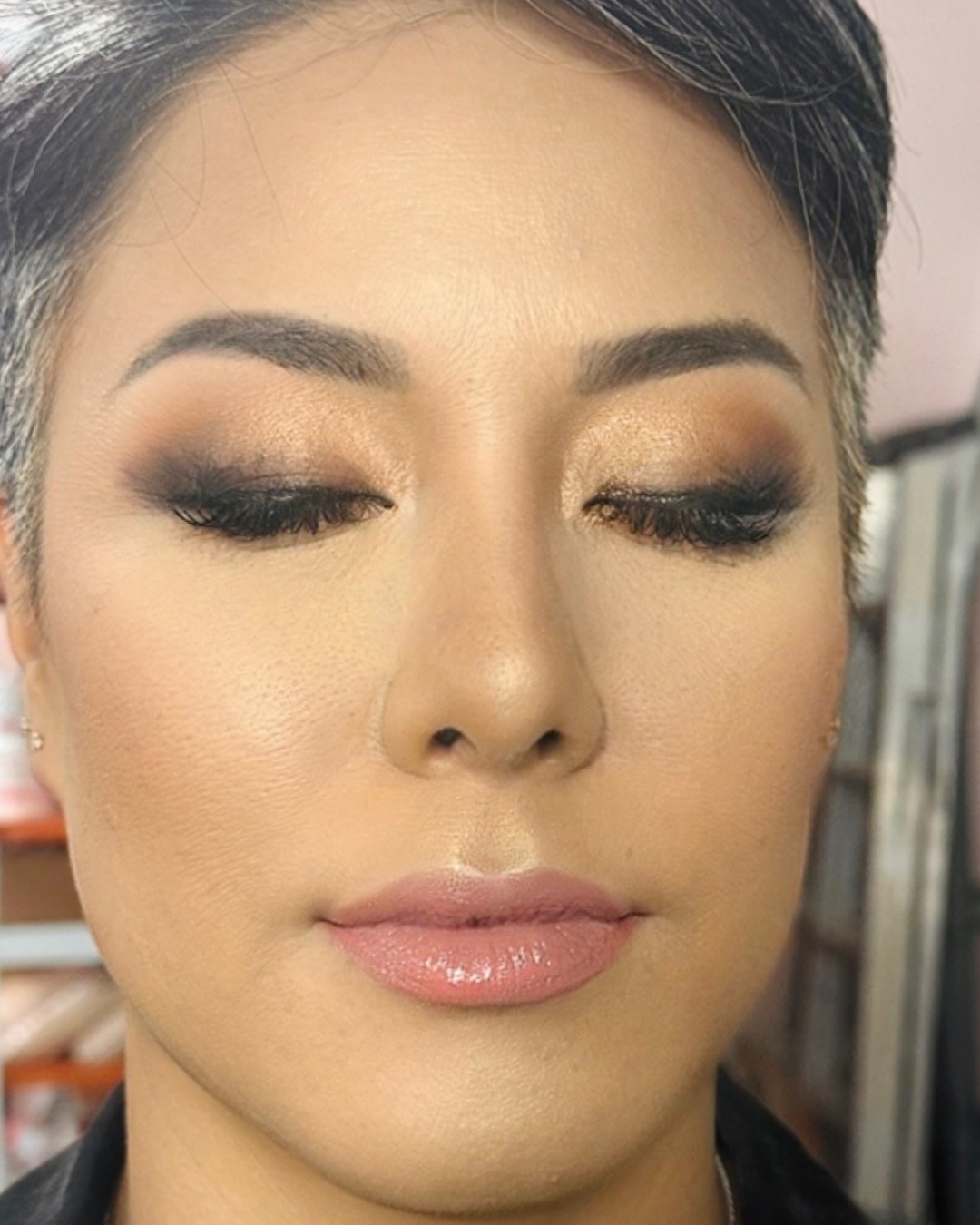 Soft Glamourous makeup by Criste Ramey in Las Vegas