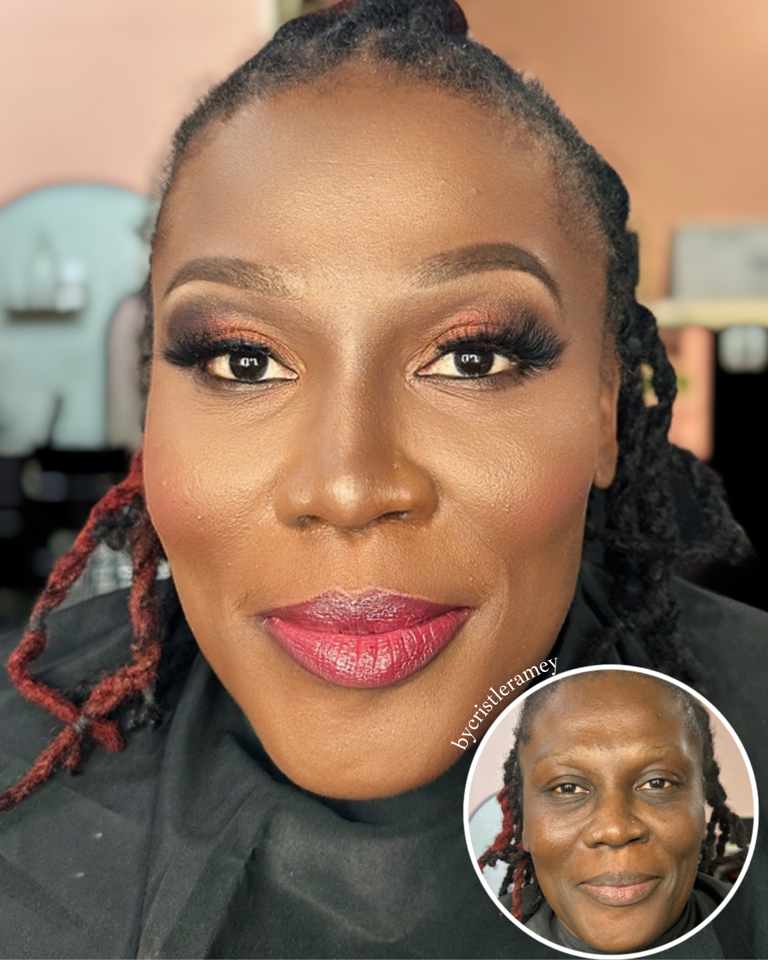 Natural Birthday glam 