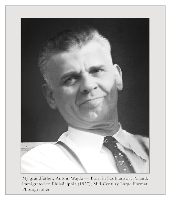 Portrait of my grandfather, Antoni Wajda