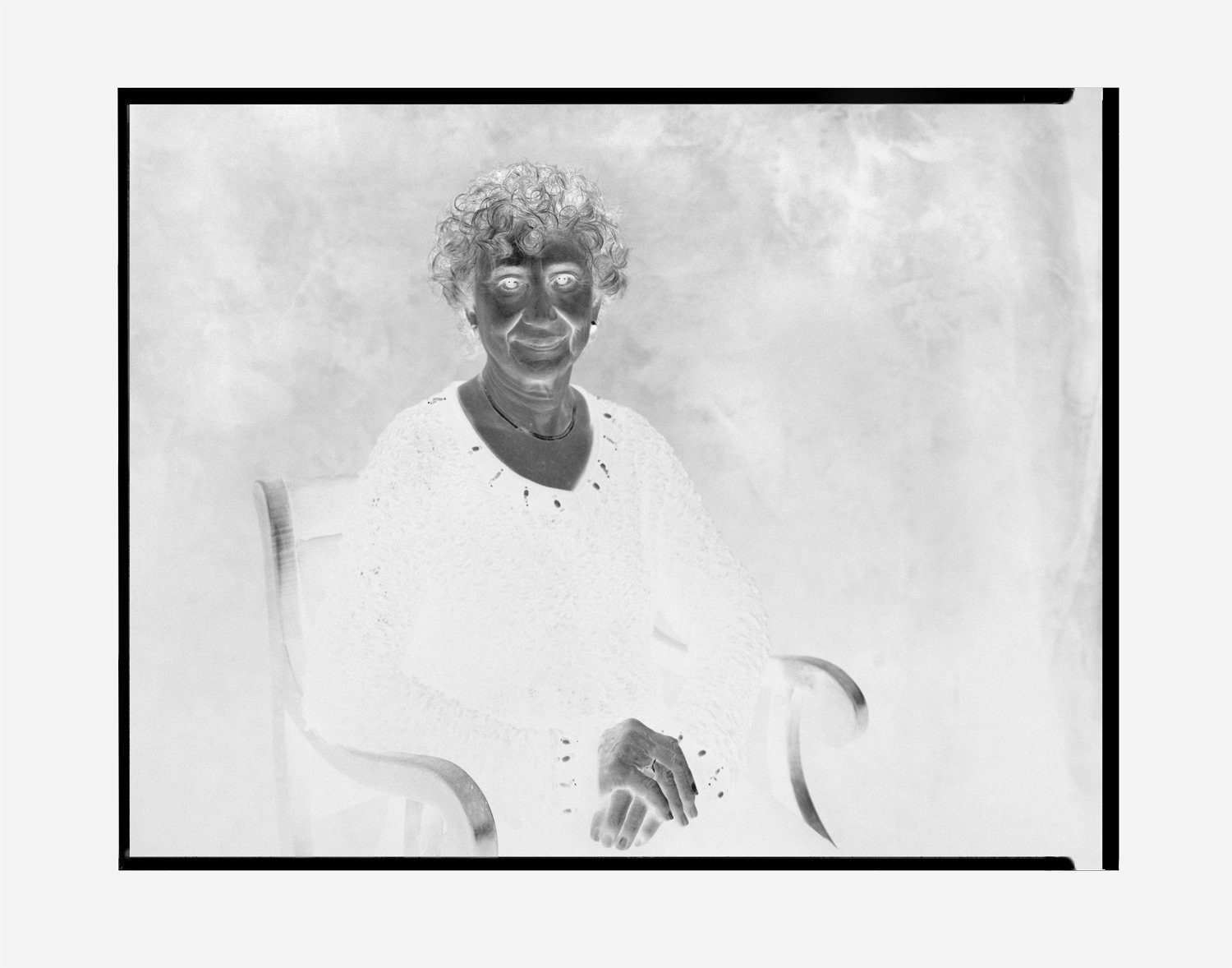 Large-format film Master Negative for your family archive.