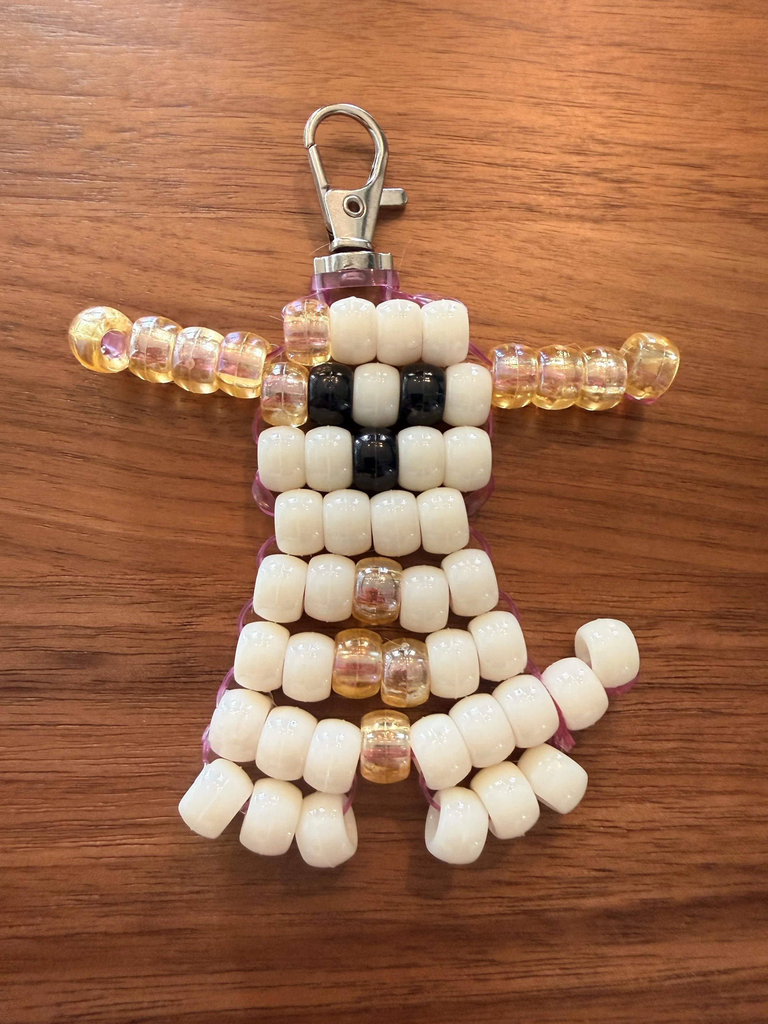 Clever Puppy Kandi Keychain