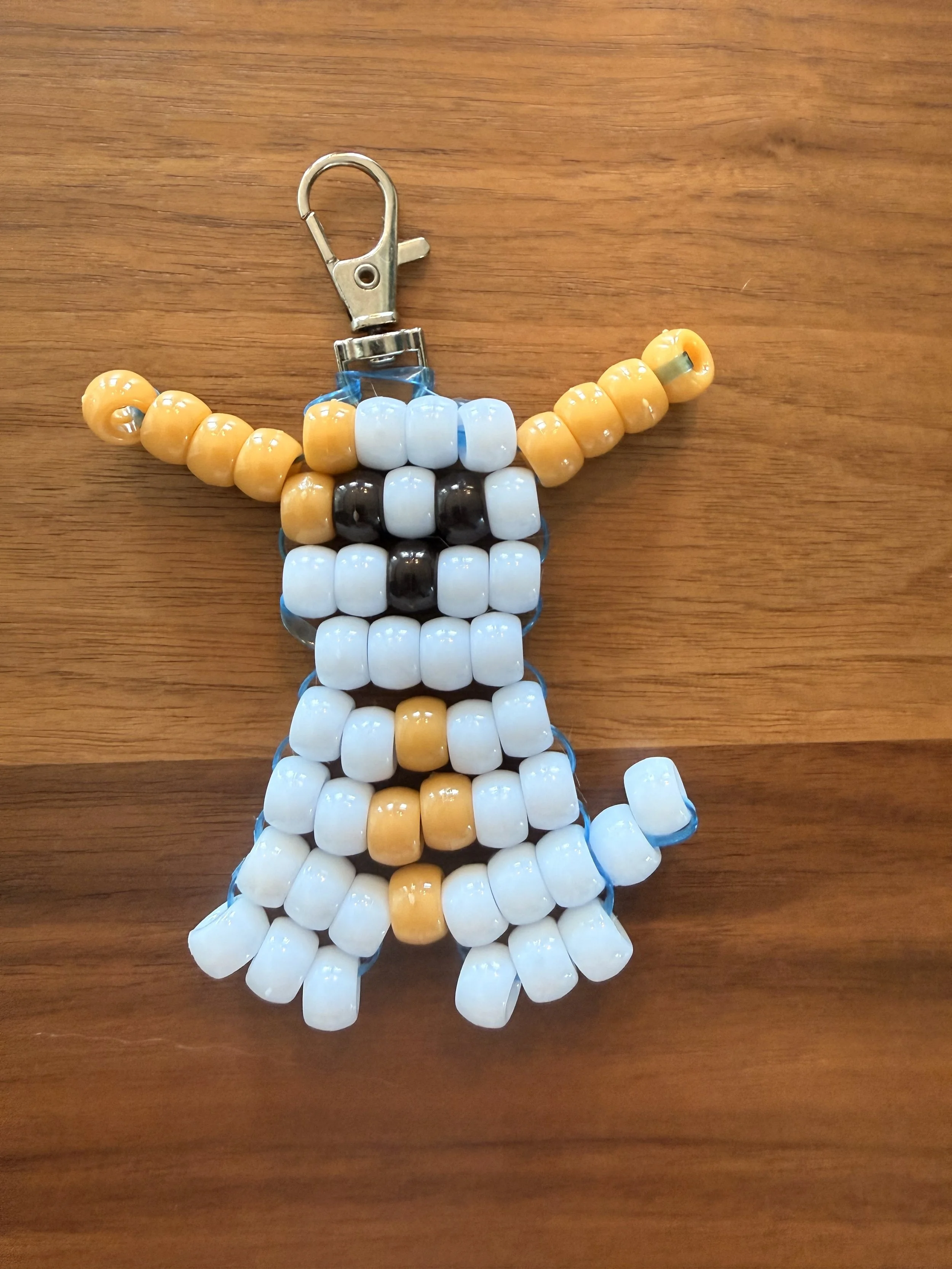 Happy Puppy Kandi Keychain