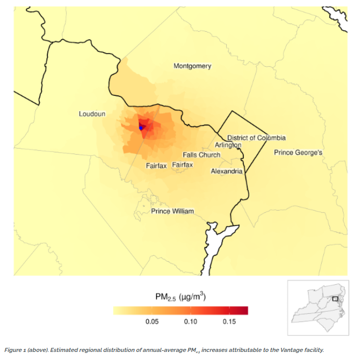 Power at VA Data Center Could Result in $53 Million–$99 Million in Annual Health Damages
