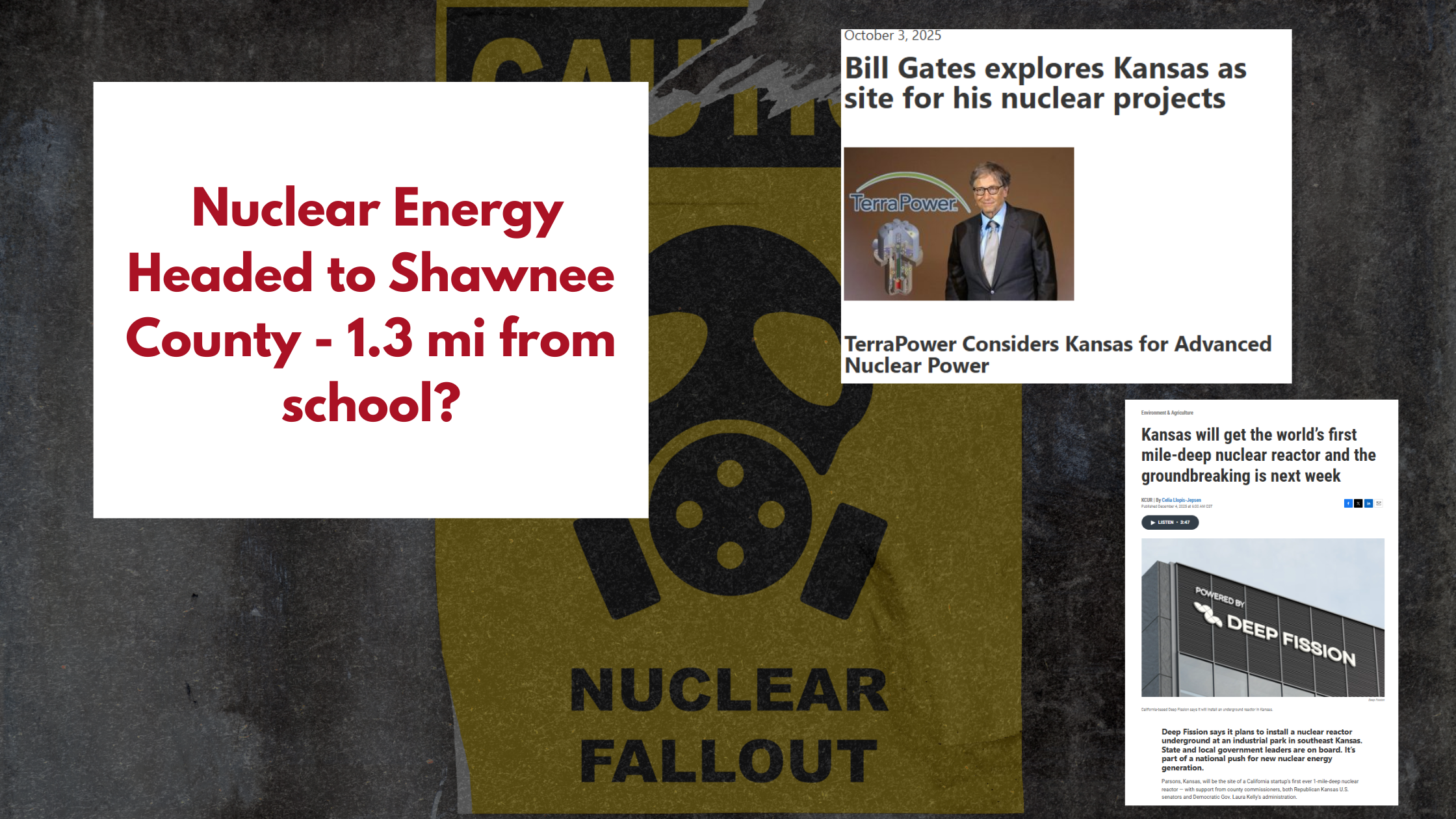 Nuclear Energy Headed to Shawnee County -&nbsp;1.3 mi from School?