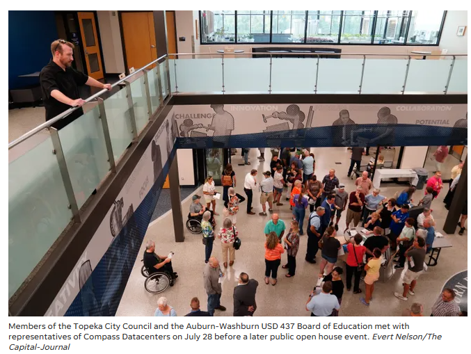 Did Topeka city and school board leaders break open meeting laws?
