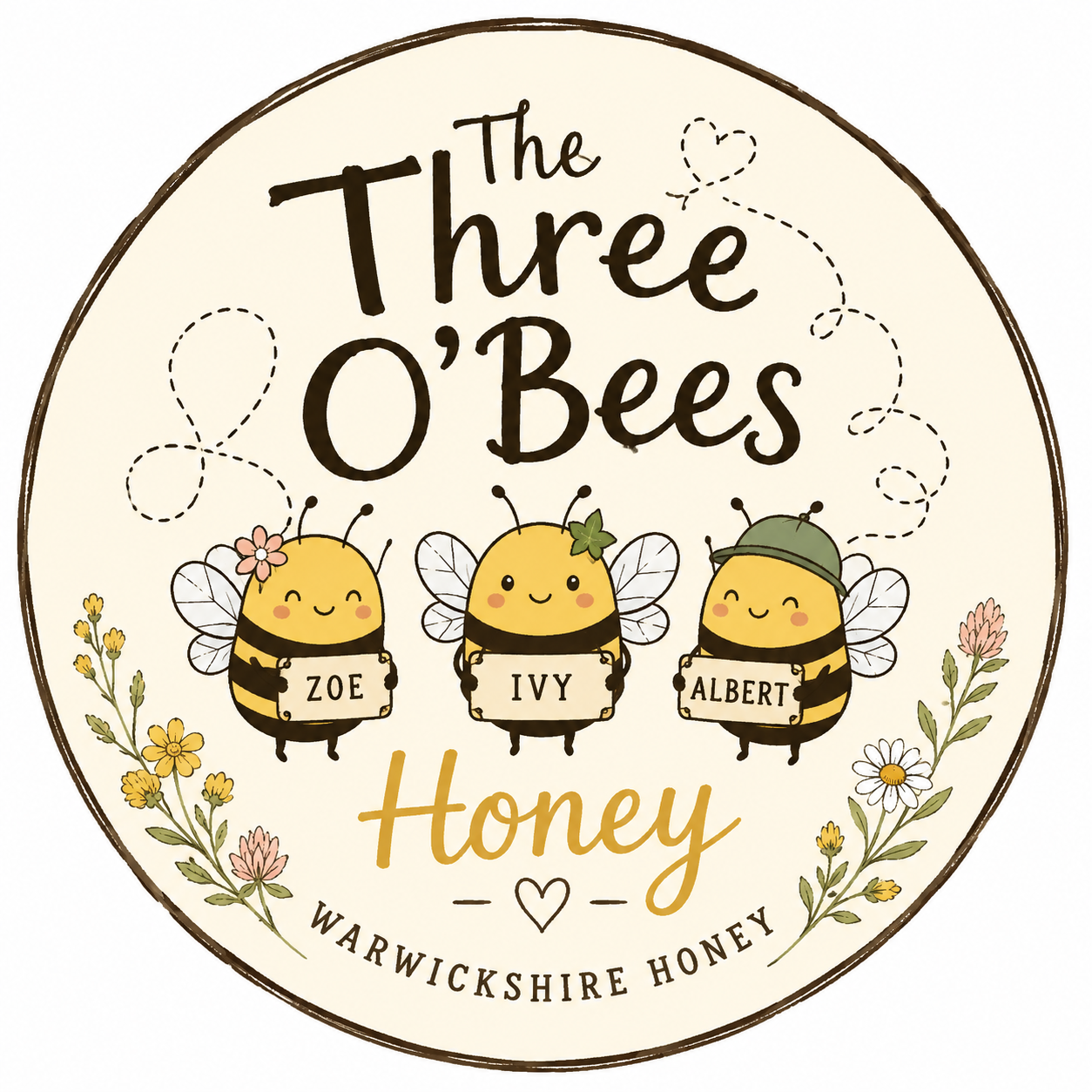 The Three O'Bees Honey 